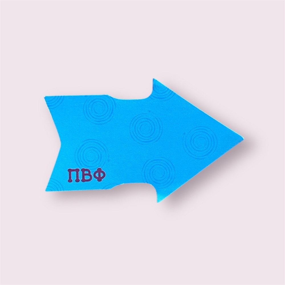 Pi Beta Phi Arrow-Shaped Post it Notes